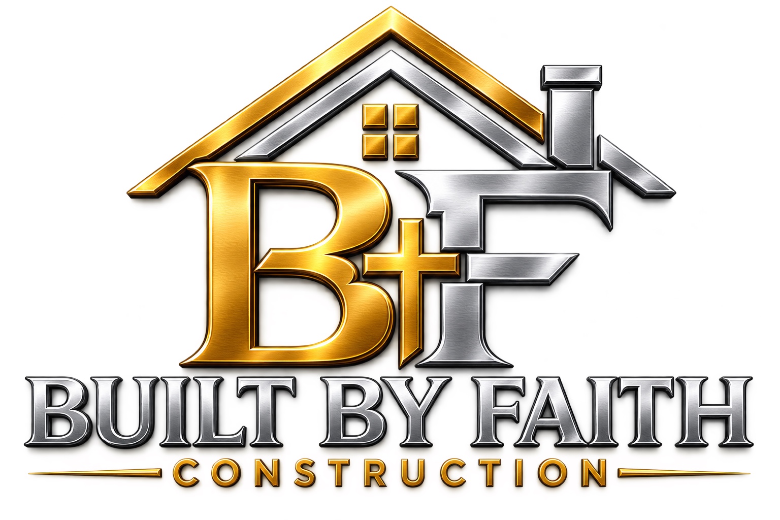 Built by Faith Construction logo